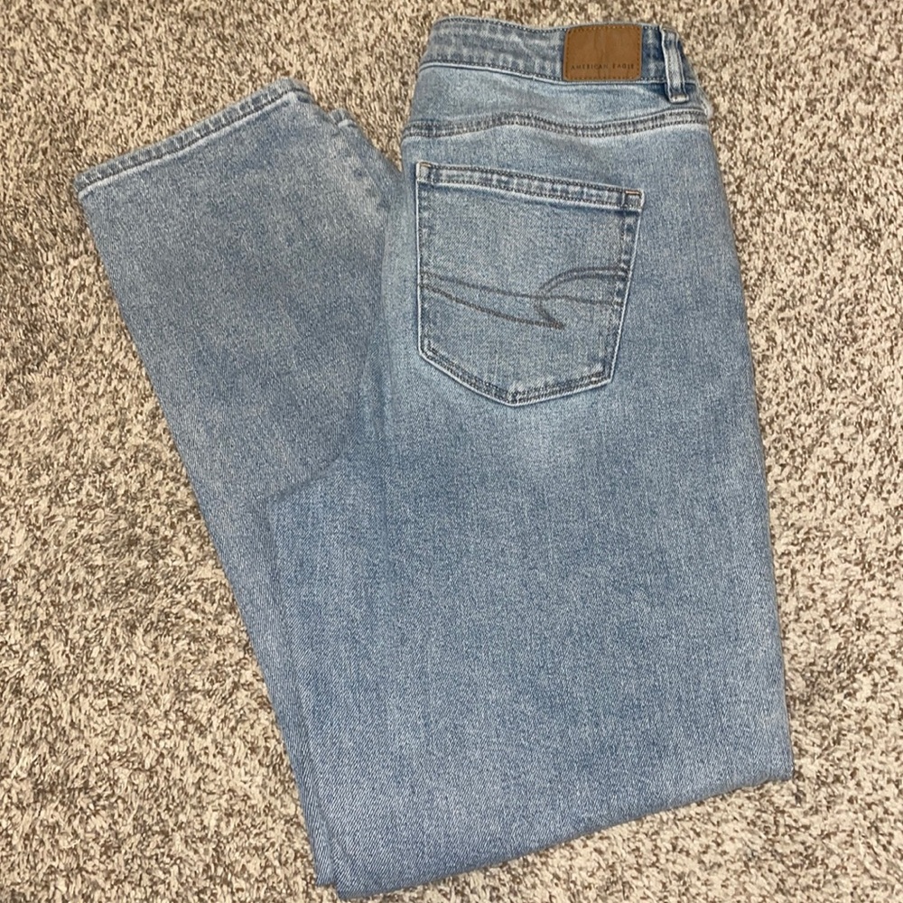 AE mom jeans